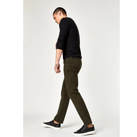 Mavi Men's Jeans Zach Straight Leg Dark Green Twill Size W46 x L32 Big Tall NWT - Picture 3 of 5